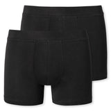 SCHIESSER Jungen Boxerhorts, 2er Pack - Unterhose, Pants, Cotton Stretch, 140-176