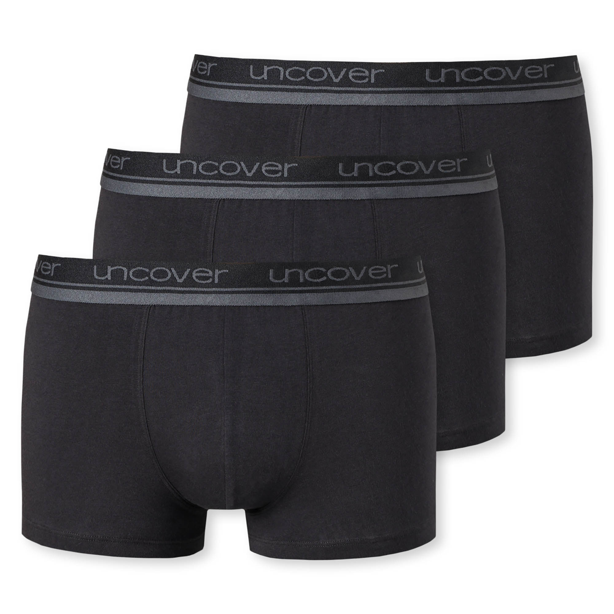 UNCOVER by SCHIESSER Herren Shorts 3er Pack - Serie "Uncover", Unterhose