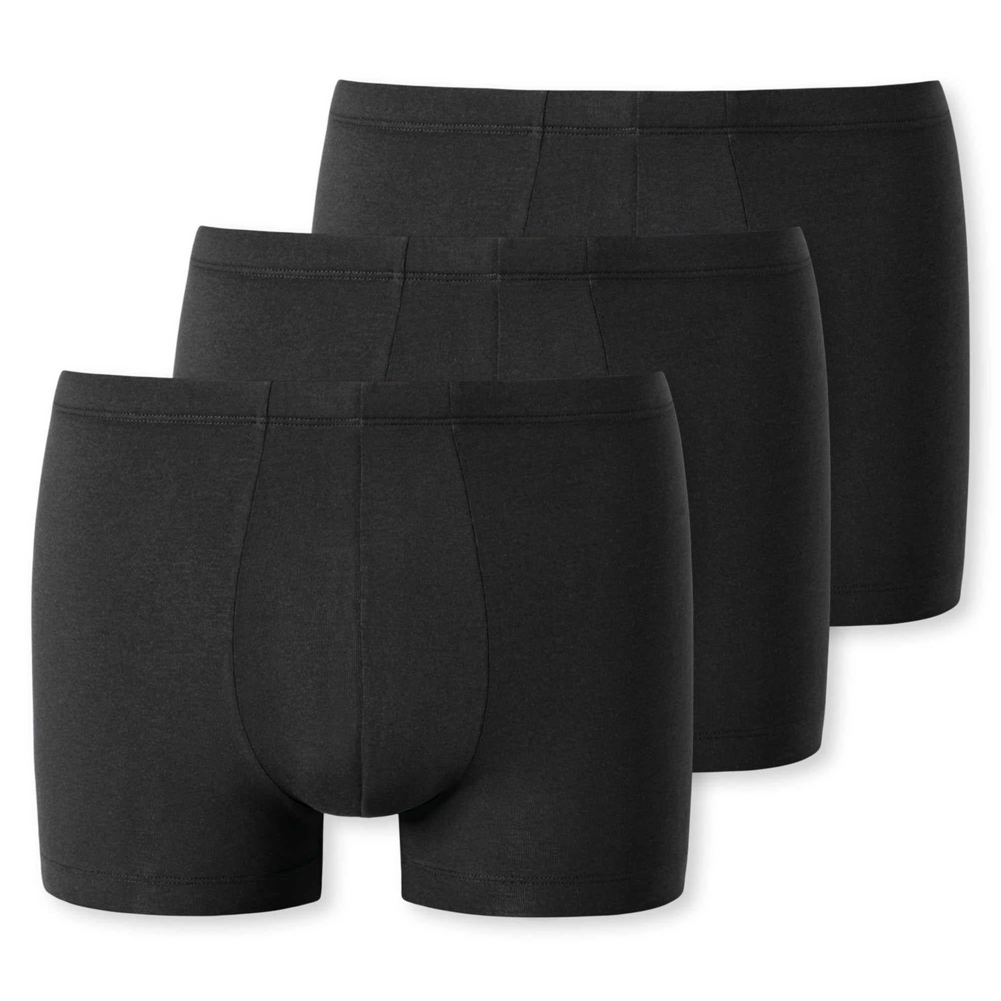 UNCOVER by SCHIESSER Herren Boxershorts, 3er Pack - UNCOVER Cotton, Shorts, Single Jersey