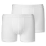SCHIESSER Jungen Shorts 2er Pack - Serie 95/5, einfarbig, Organic Cotton
