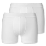 SCHIESSER Jungen Boxerhorts, 2er Pack - Unterhose, Pants, Cotton Stretch, 140-176