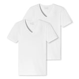 SCHIESSER Herren T-Shirt 2er Pack - Serie "95/5", V-Ausschnitt, S-4XL
