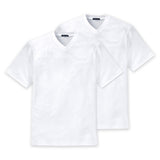 SCHIESSER Herren American T-Shirt 2er Pack - 1/2 Arm, Unterhemd, V-Ausschnitt