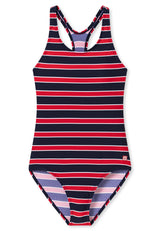 SCHIESSER Mädchen Badeanzug - Einteiler, Racerback, Kinder, Teens, 128-176