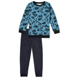 SCHIESSER Jungen Schlafanzug Set, 2-tlg. - Boys World 1, lang, Frottee, Motiv
