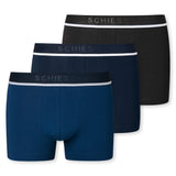 SCHIESSER Herren Shorts 3er Pack - Serie "95/5", Unterhose, Logobund, uni, S-2XL