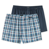 SCHIESSER Herren Web-Boxershorts, 2er Pack - Webware, Unterhose, Baumwolle