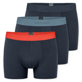 SCHIESSER Herren Boxershorts 3er Pack - Serie "95/5", Unterhose, Logobund