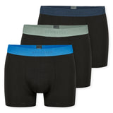 SCHIESSER Herren Boxershorts 3er Pack - Serie "95/5", Unterhose, Logobund