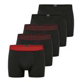 SCHIESSER Herren Boxershorts, 5er Pack - Serie "95/5", Unterhose, Logobund