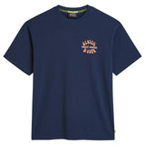 SCOTCH&SODA Herren T-Shirt - Front & Back Artwork Tee, Relaxed Fit, Print, Rundhals, Kurzarm