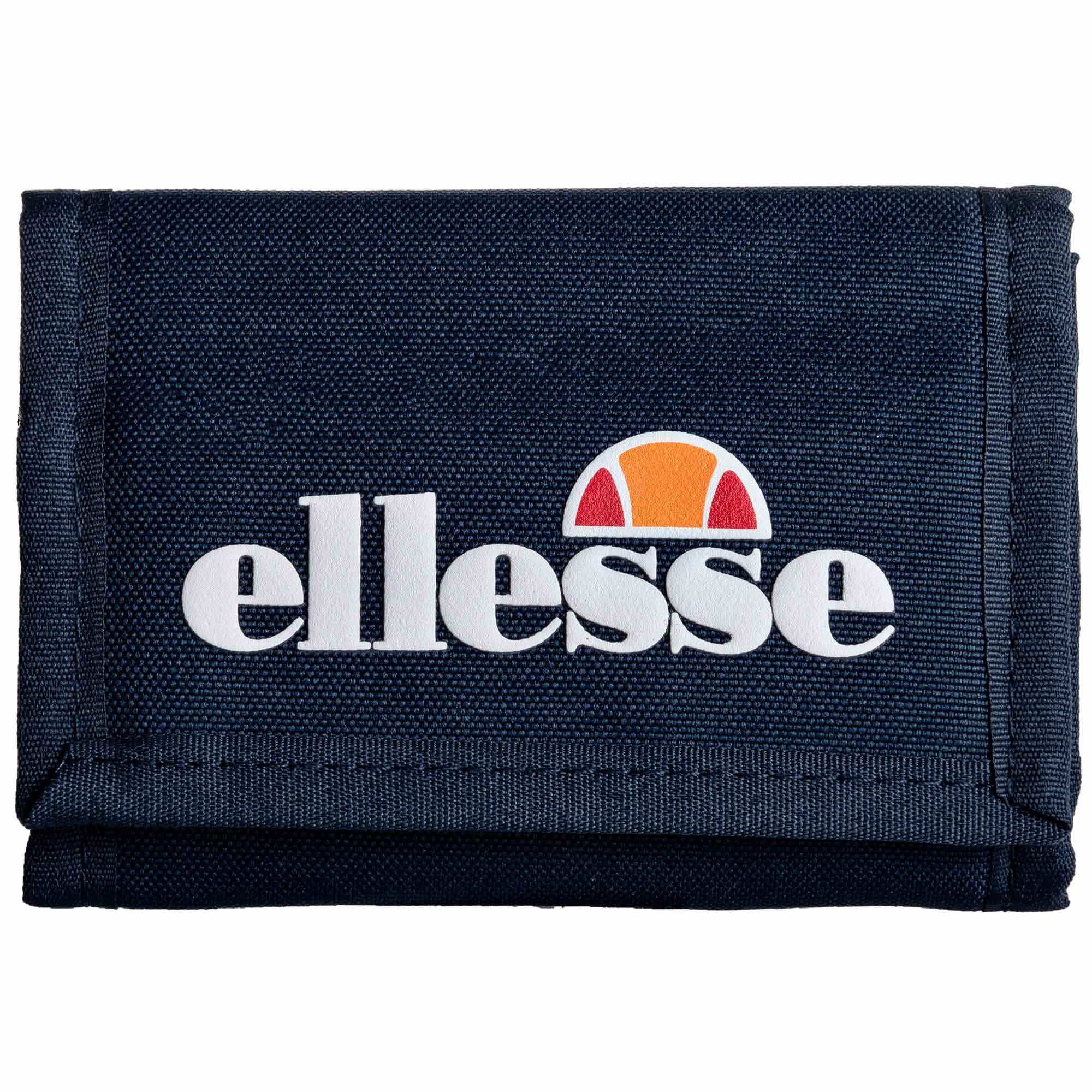 ellesse Unisex Geldbeutel - Clarino Wallet, Logoprint, Klettverschluss, mit Innenfächern