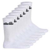 ellesse Unisex Sport-Socken, 7 Paar - Trego Sport Sock, Crew Socks, Tennis, Ripp-Bündchen, Logo