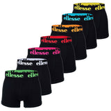 ellesse Herren Boxer Shorts, 7er Pack - Yema 7 Pack Boxer Shorts, Logo, Cotton Stretch