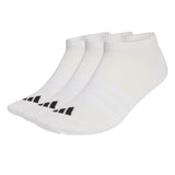 adidas Unisex Sneakersocken, 3er Pack - Thin & Light Sportswear Low Cut Socks, Logo, einfarbig