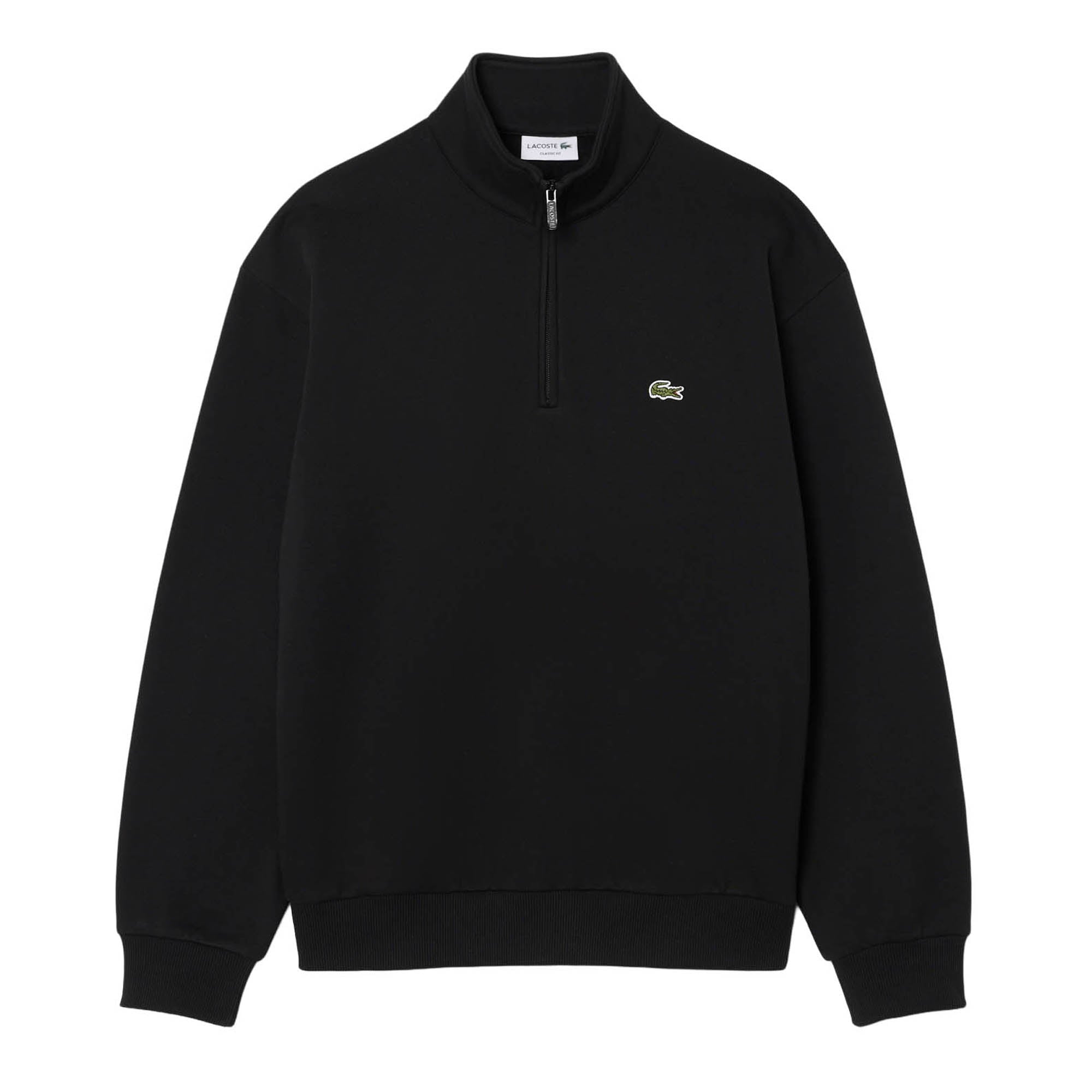 LACOSTE Herren Sweatshirt mit Stehkragen - Zip Fleece Sweatshirt, Regular Fit