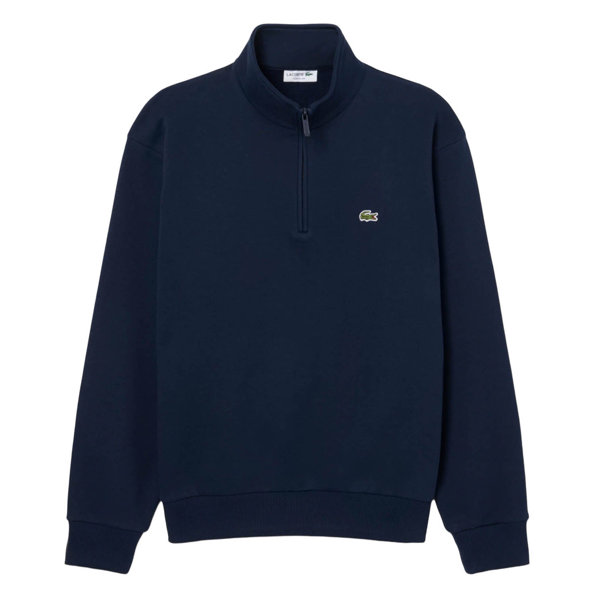 LACOSTE Herren Sweatshirt mit Stehkragen - Zip Fleece Sweatshirt, Regular Fit