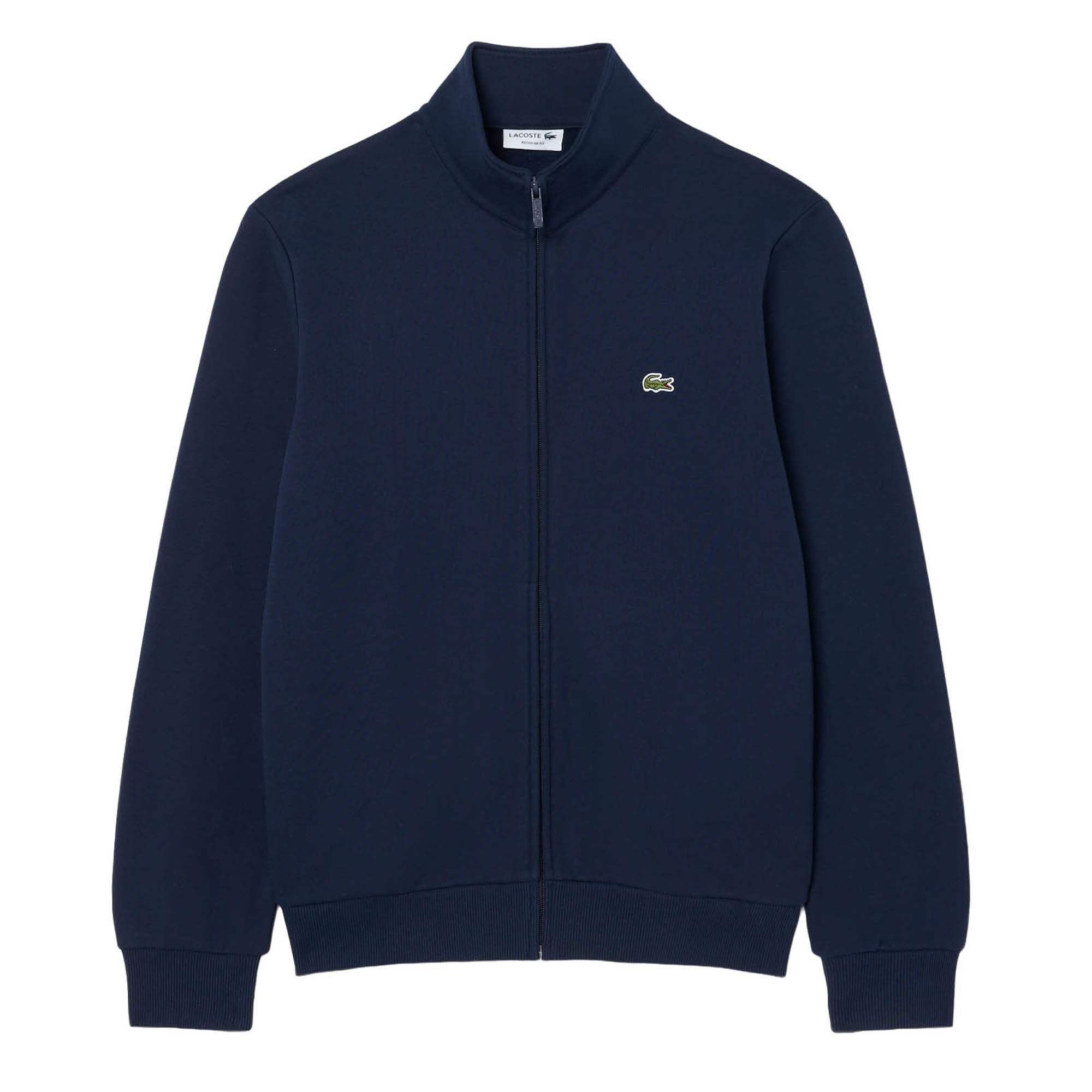 LACOSTE Herren Sweatjacke mit Stehkragen - Zipped Fleece Sweatshirt, Regular Fit