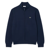 LACOSTE Herren Sweatjacke mit Stehkragen - Zipped Fleece Sweatshirt, Regular Fit