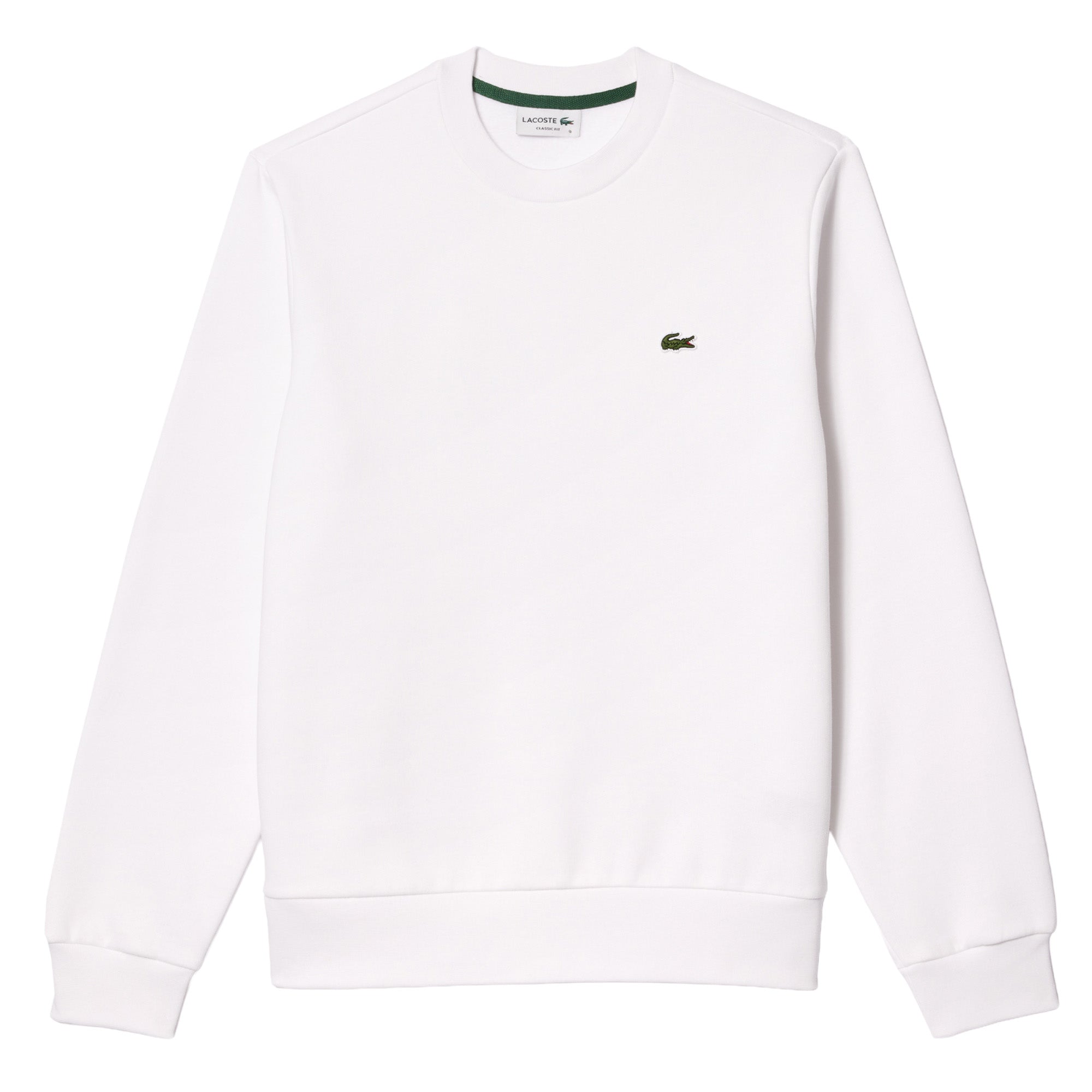 LACOSTE Men's Sweatshirt, Round Neck - Fleece, Classic Fit, Logo, Cotton Blend