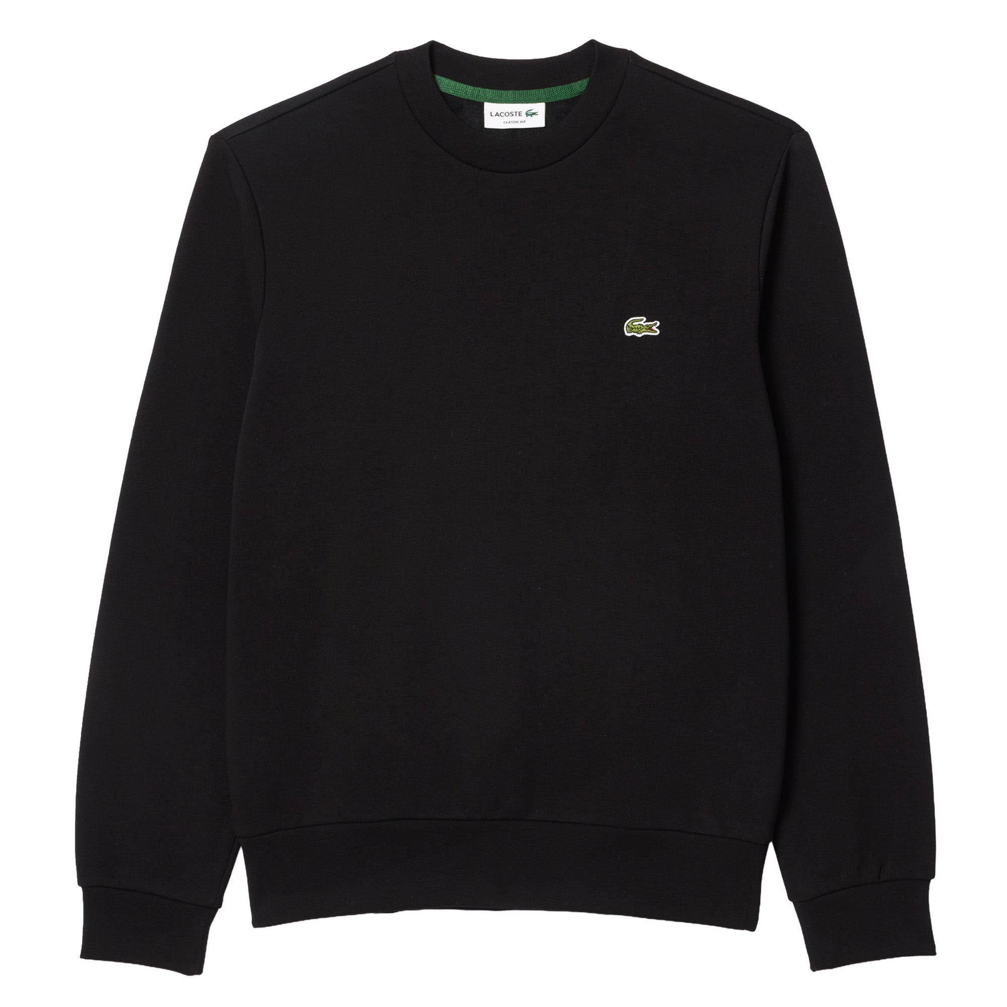 LACOSTE Herren Sweatshirt, Rundhals - Fleece, Classic Fit, Logo, Baumwoll-Mix