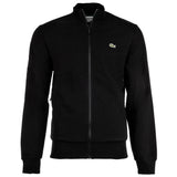 LACOSTE Herren Sweatjacke mit Stehkragen - Zipper, aufgerautes Fleece, Baumwoll-Mix
