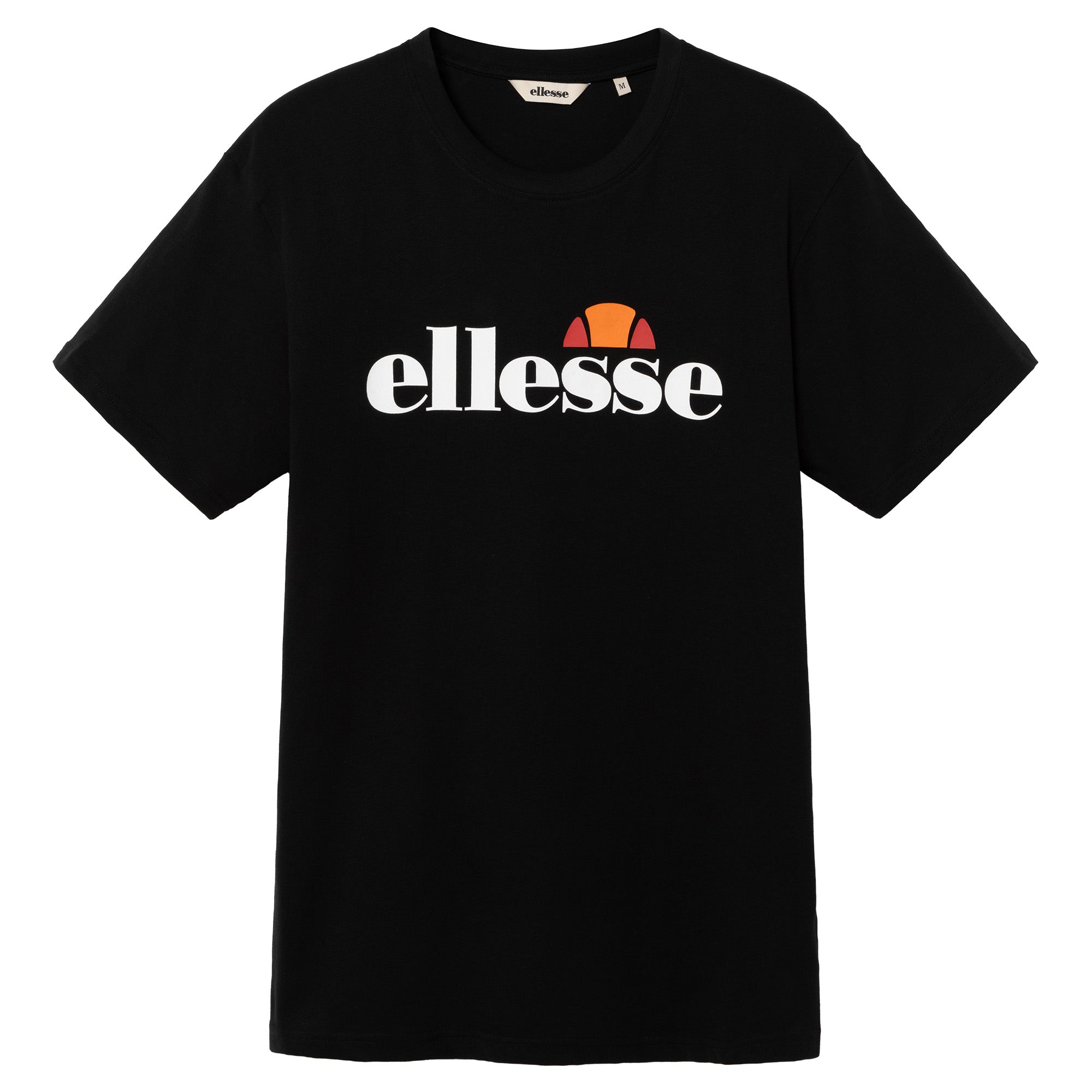 ellesse Herren T-Shirt - PRADO 2, Kurzarm, Rundhals, Logo-Print, Baumwolle, einfarbig