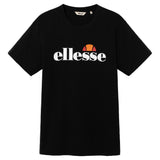 ellesse Herren T-Shirt - PRADO 2, Kurzarm, Rundhals, Logo-Print, Baumwolle, einfarbig