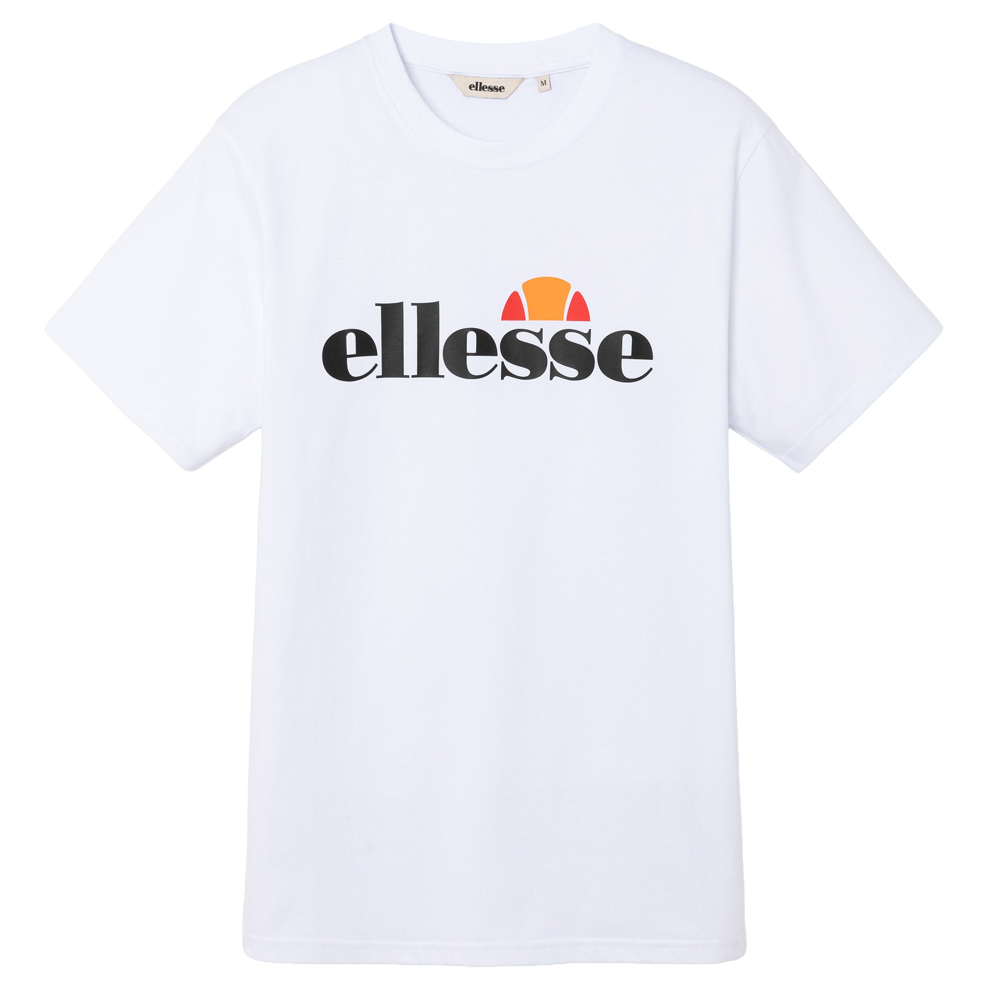 ellesse Herren T-Shirt - PRADO 2, Kurzarm, Rundhals, Logo-Print, Baumwolle, einfarbig