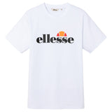 ellesse Herren T-Shirt - PRADO 2, Kurzarm, Rundhals, Logo-Print, Baumwolle, einfarbig
