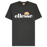 ellesse Herren T-Shirt SL PRADO TEE - Kurzarm, Crewneck, Rundhals, Logo-Print