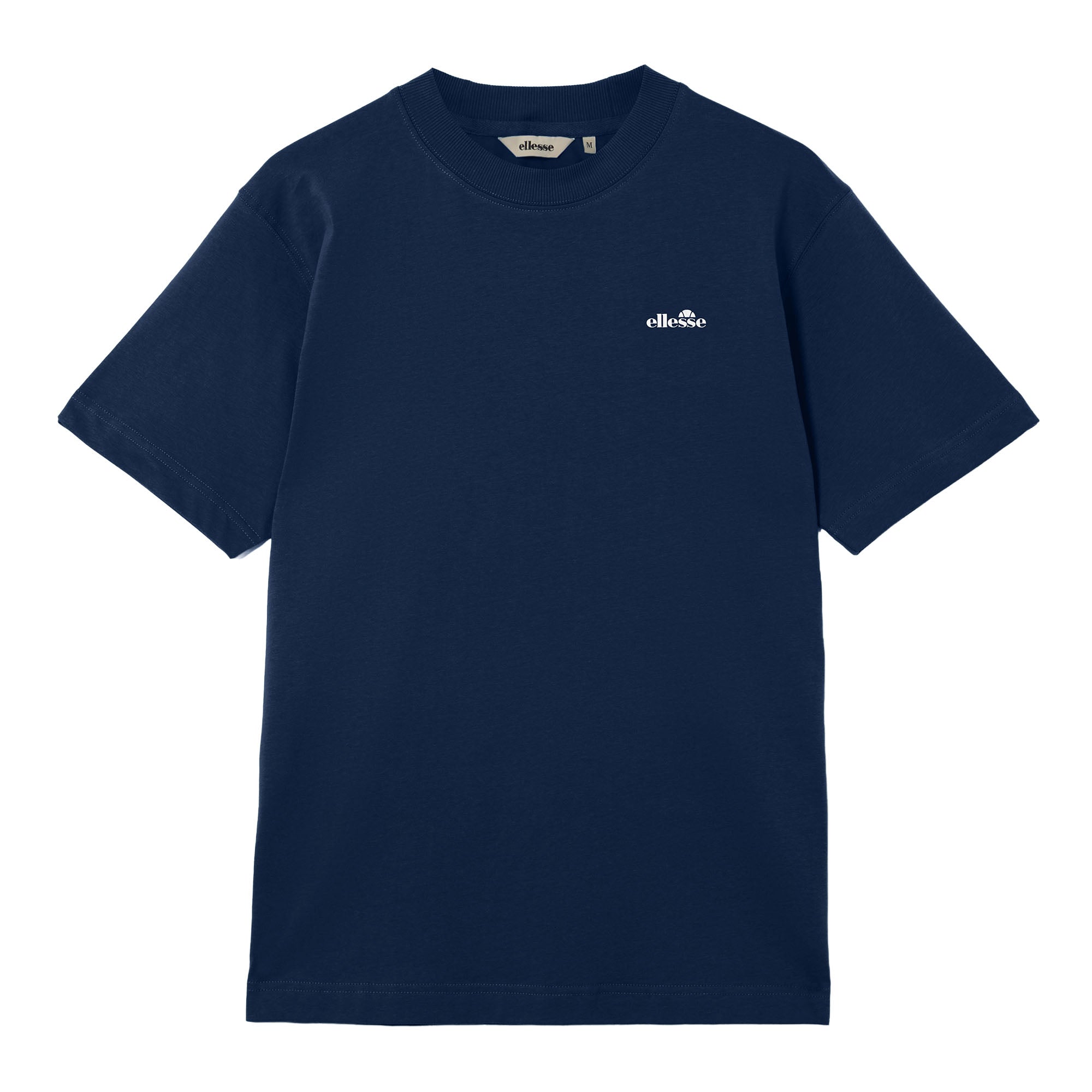 ellesse Herren T-Shirt - ACCIANO CLASSIC TEE, Kurzarm, Rundhals, Logo, Baumwolle, einfarbig