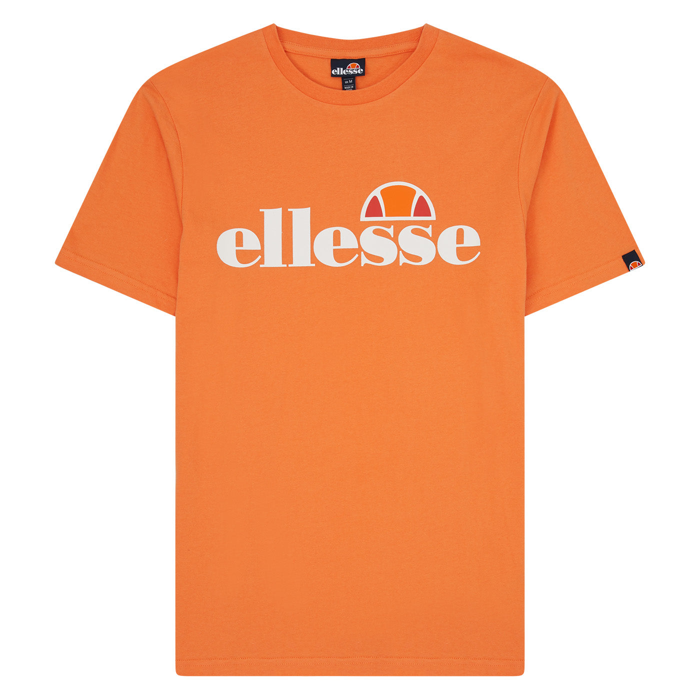 ellesse Herren T-Shirt SL PRADO TEE - Kurzarm, Crewneck, Rundhals, Logo-Print
