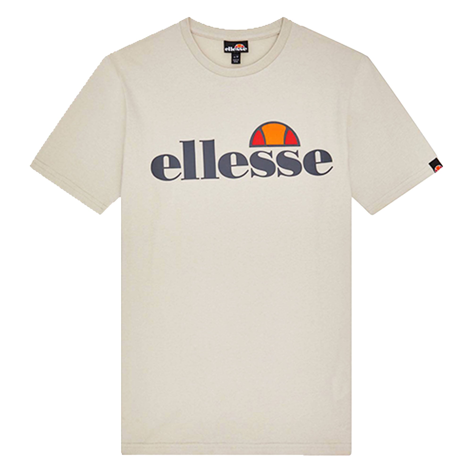 ellesse Herren T-Shirt SL PRADO TEE - Kurzarm, Crewneck, Rundhals, Logo-Print