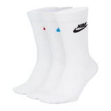 NIKE Unisex 3er Pack Sportsocken - Everyday, Essential Crew, einfarbig