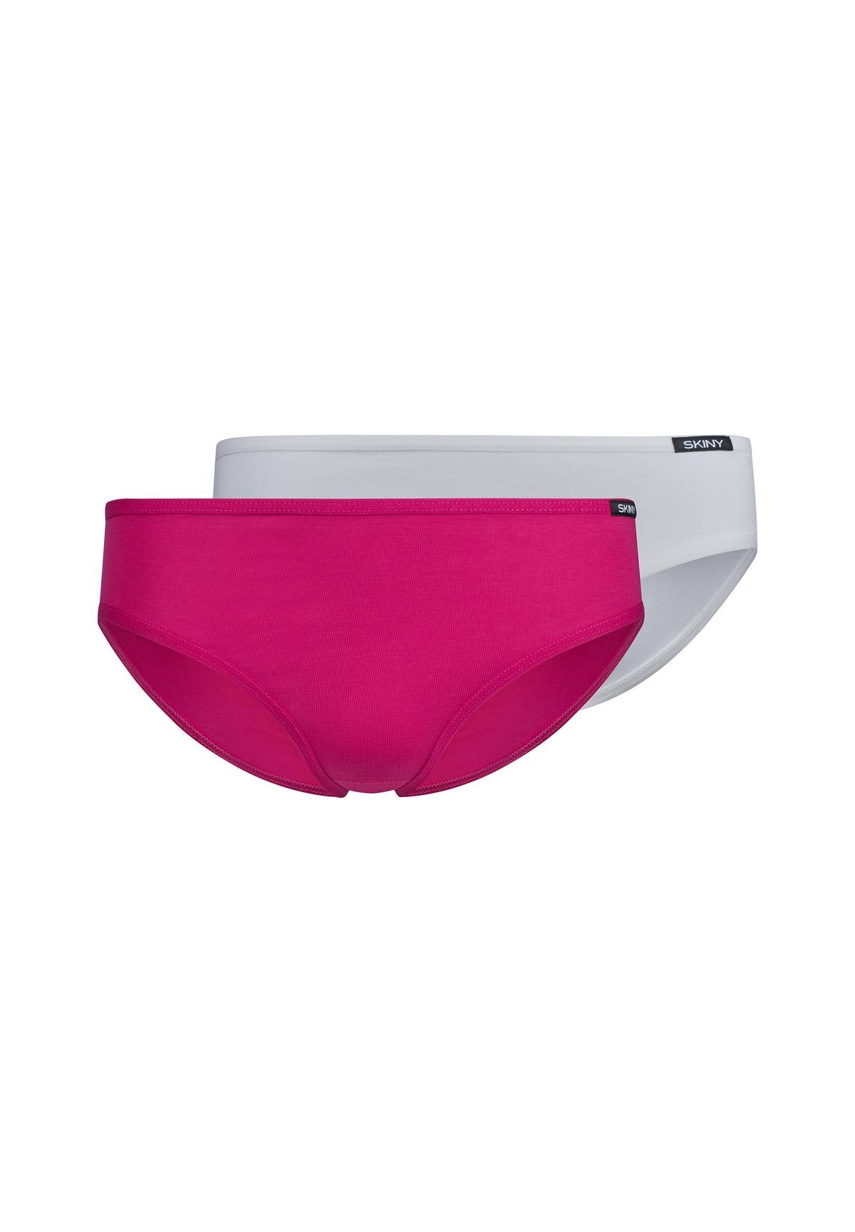 SKINY Mädchen Slip, 2er Pack - Rio-Slip, Bikini Briefs, Unterhose, Cotton Stretch