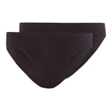 SKINY Herren Slips, 2er Pack - Brasil Slip, Cotton Stretch, Single Jersey