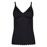 SKINY Damen Spaghetti-Shirt - Sensation, Top, V-Ausschnitt, Pads, Mikrofaser