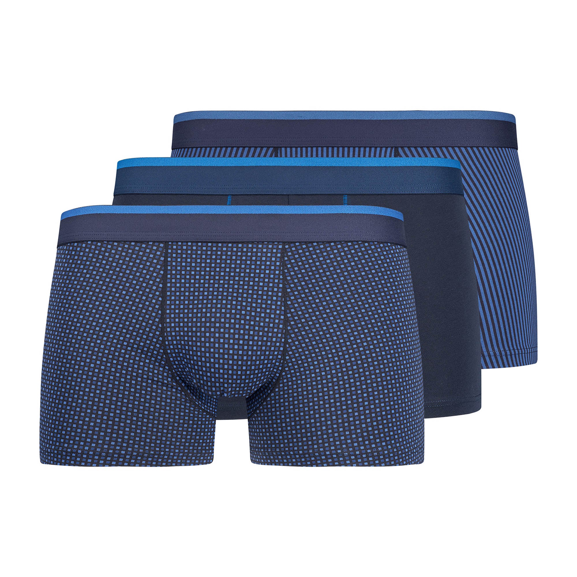 SKINY Men Boxer shorts, 3-pack - Pants Cotton Multipack, underwear, pants, single-coloured
