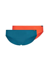 SKINY Mädchen Slip, 2er Pack - Rio-Slip, Bikini Briefs, Unterhose, Cotton Stretch