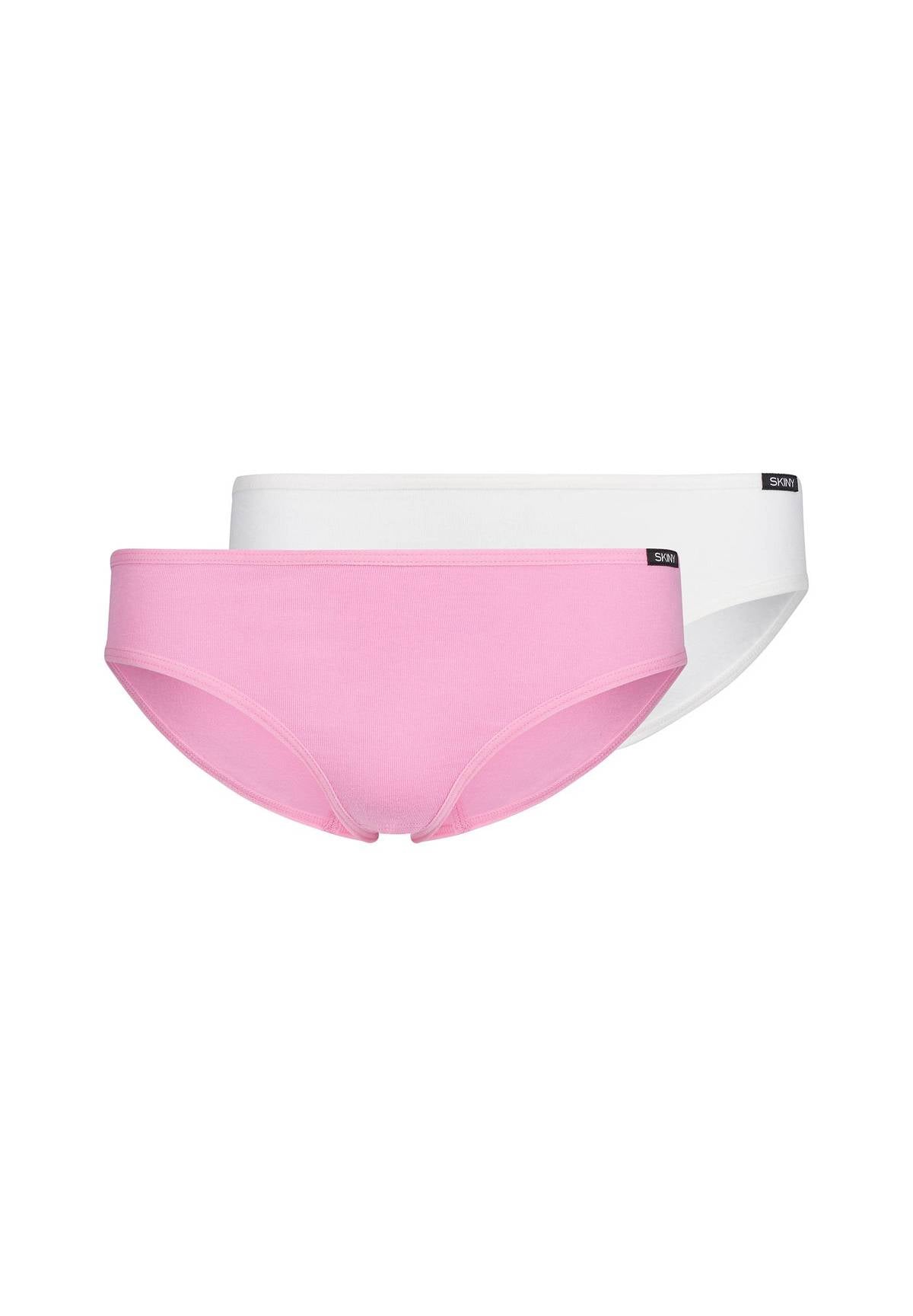 SKINY Mädchen Slip, 2er Pack - Rio-Slip, Bikini Briefs, Unterhose, Cotton Stretch