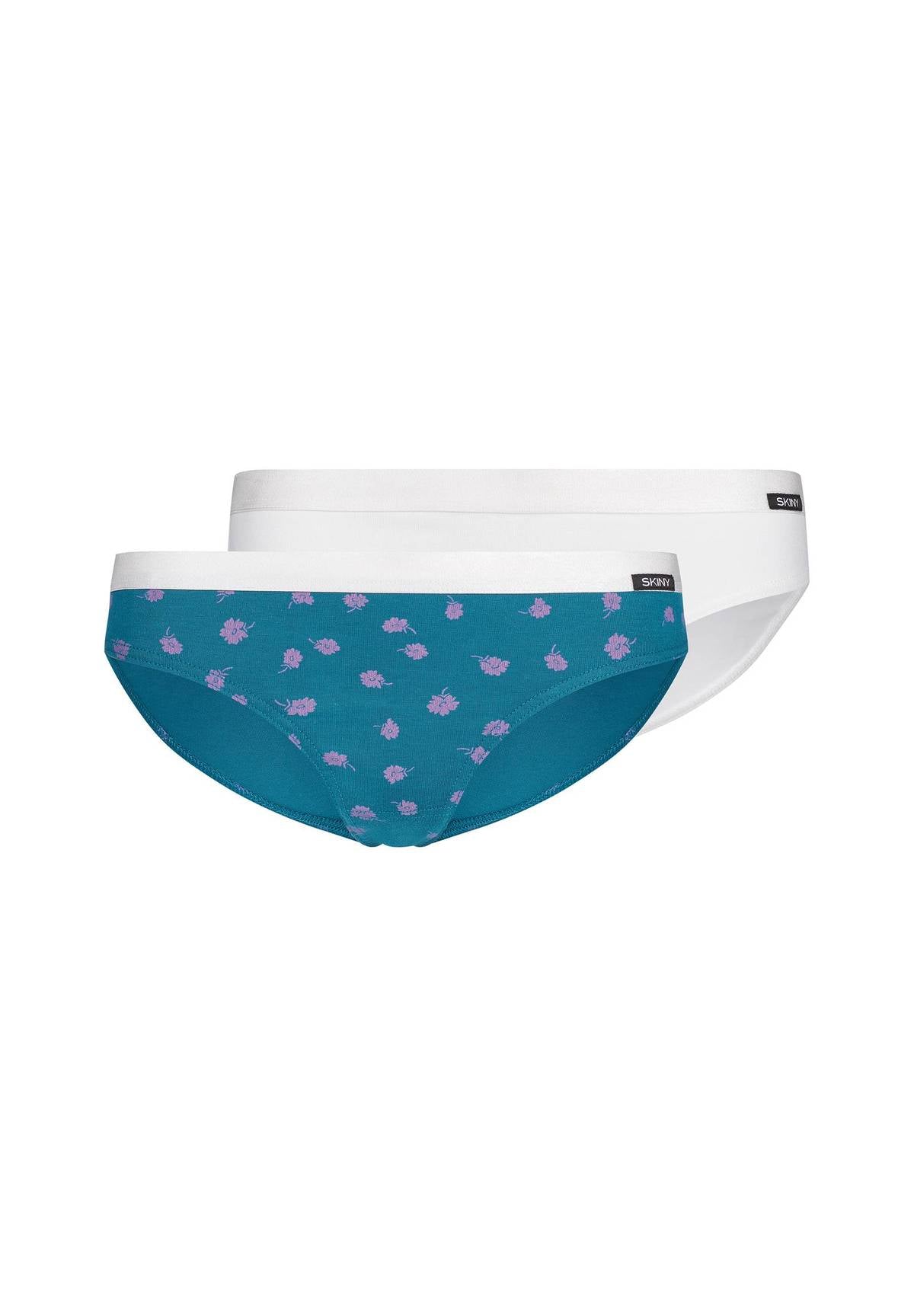 SKINY Mädchen Slip, 2er Pack - Rio-Slip, Briefs, Unterhose, Cotton Stretch