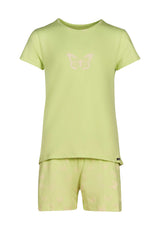 SKINY Mädchen Schlafanzug Set 2 tlg.- Every Night in Skiny,  Pyjama kurz, Kinder, Streifen, 140-176