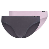 SKINY Damen Rio Slip, 2er Pack - Bikini Briefs, Cotton Stretch, Basic