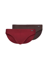 SKINY Herren Slips 2er Pack - Brasil Briefs, Unterwäsche Set, Cotton Stretch
