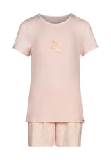 SKINY Mädchen Schlafanzug Set 2 tlg.- Every Night in Skiny,  Pyjama kurz, Kinder, Streifen, 140-176