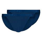 SKINY Herren Tanga-Slip, 2er Pack - Cotton Retro, Unterhose, Feinripp, Baumwolle