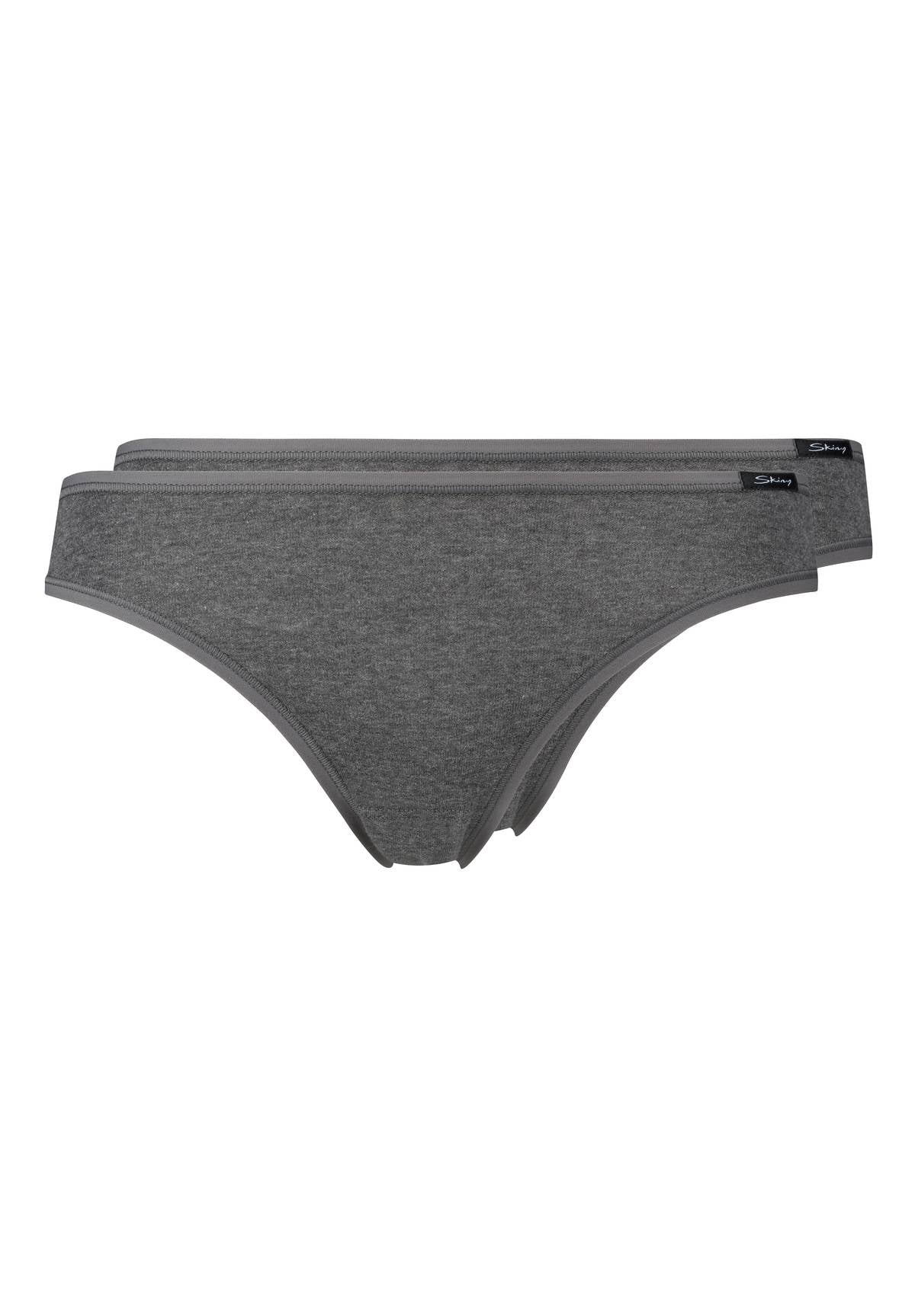 SKINY Damen Rio Slip, Vorteilspack - Bikini Briefs, Cotton Stretch, Basic