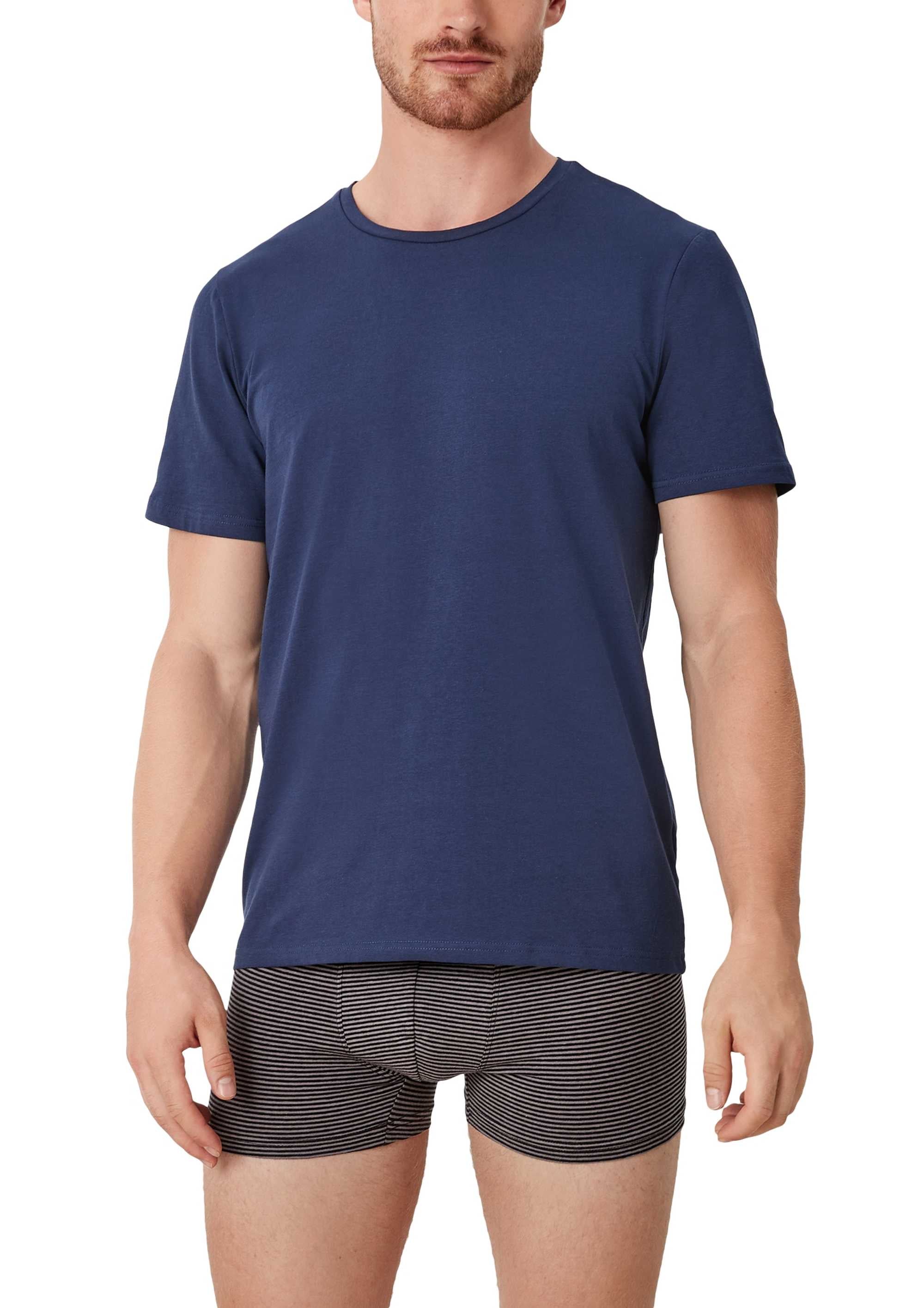 s.Oliver Herren T-Shirt, 2er Pack - Basic, Rundhals, einfarbig