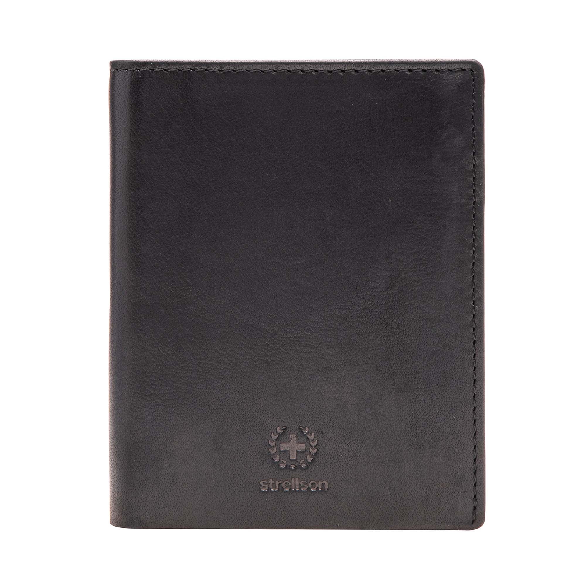 Strellson Herren Geldbörse, echtes Leder - Blackwall Jorge Billfold V8, 10x13x2cm (HxBxT)